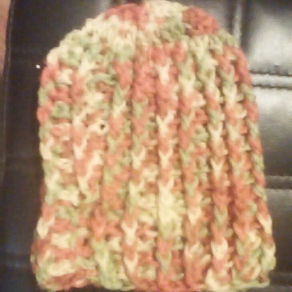 Toddler size crochet hat